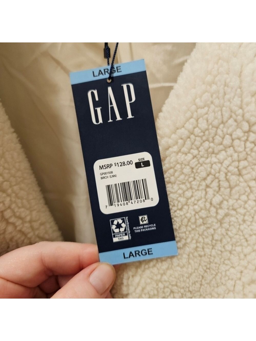 GAP Sherpa Jacket - Picture 5 of 8
